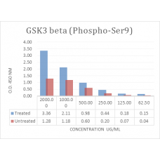 GSK3 beta (Phospho-Ser9) Phospho Sandwich ELISA Kit